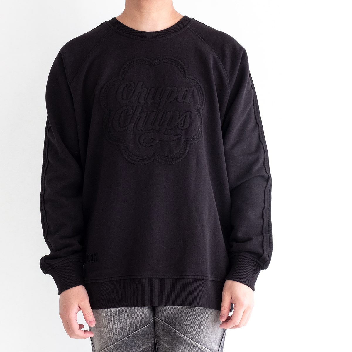 楽天市場】HYDROGEN CHUPA CHUPS CREWNECK SWEATSHIRT (BLACK) 210