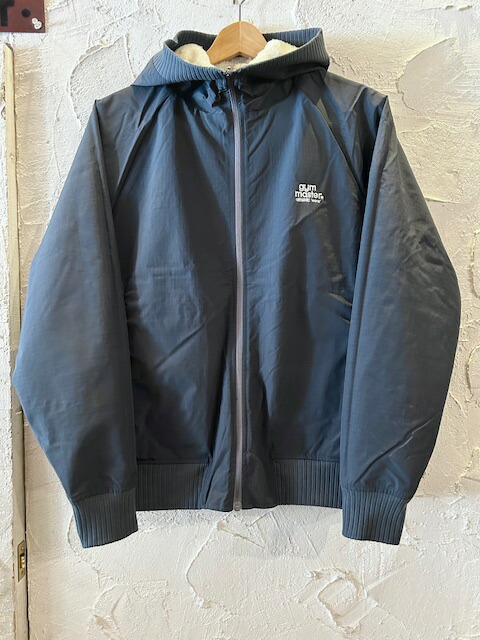 GYMMASTER/REVERSIBLE BOAxRIPSTOP HOOD JKT CHARCOALxNAT|FeelFORCE