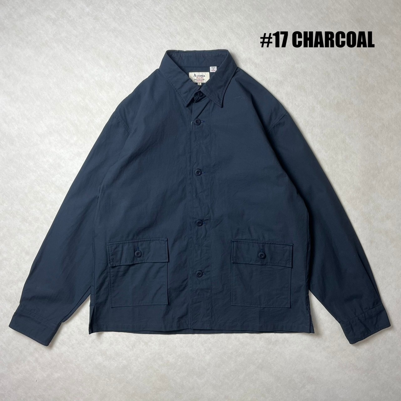 ALCARZA/FATIGUE COVER JKT CHARCOAL