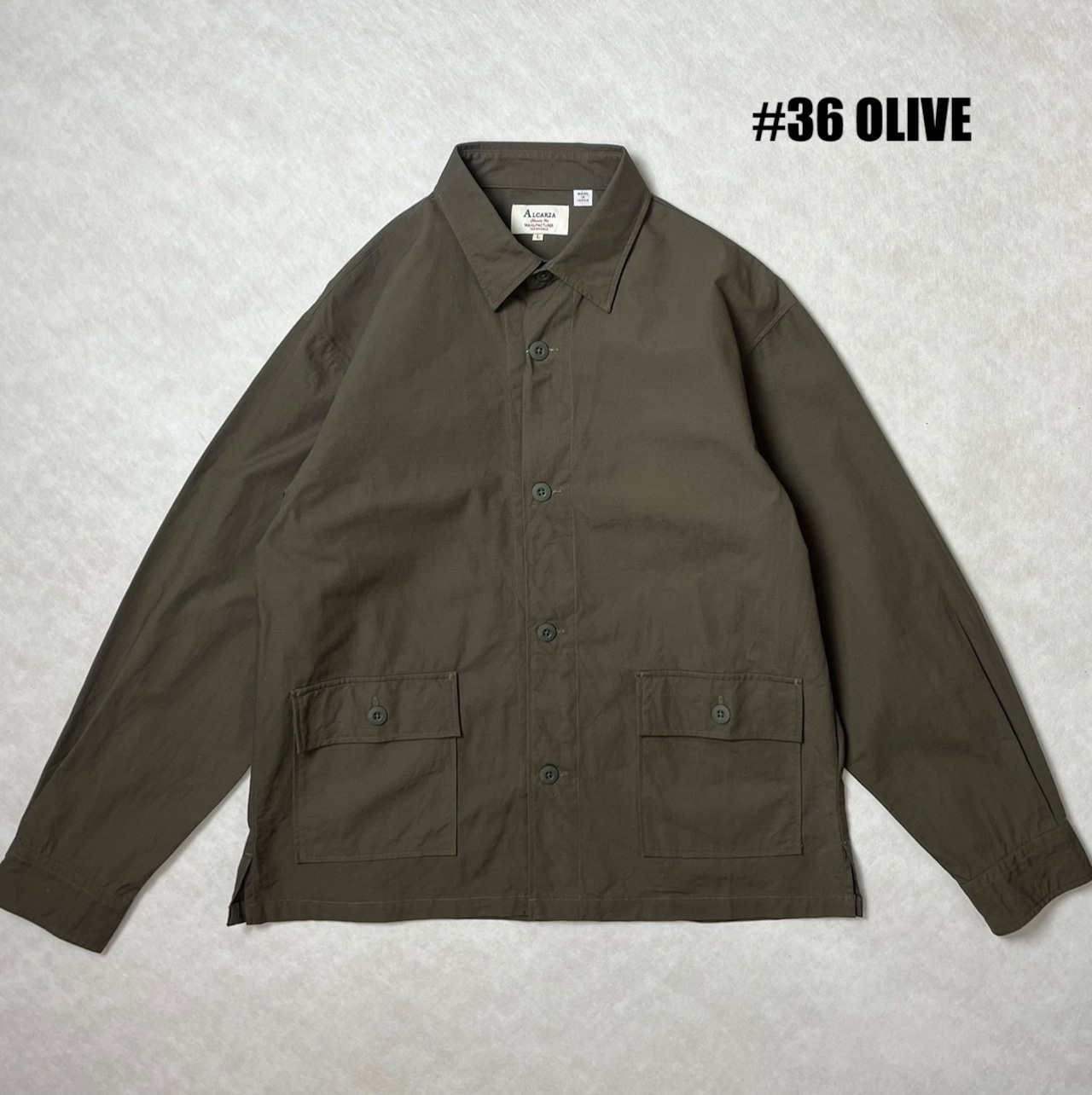 ALCARZA/FATIGUE COVER JKT OLIVE