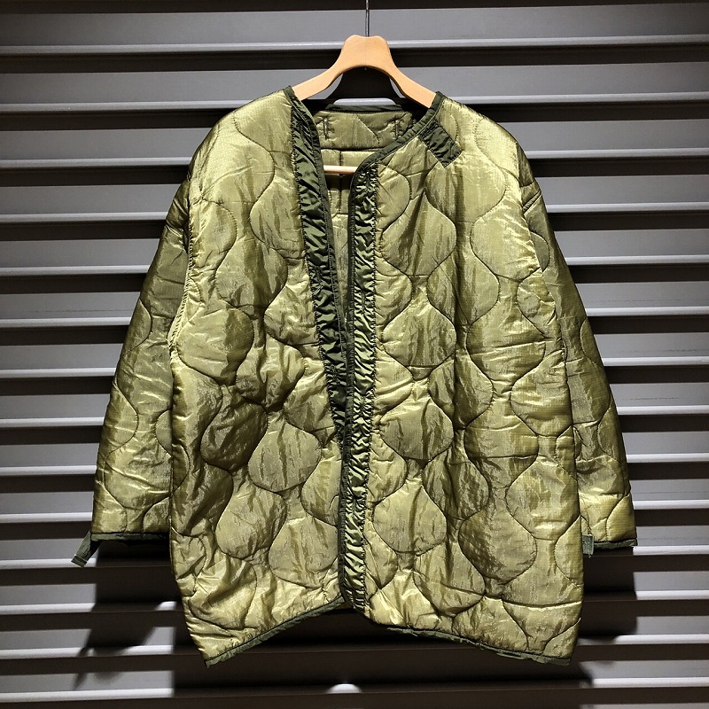 新品 M65フィッシュテールパーカー用キルティングライナー M デッドストック DEAD STOCK】U.S.ARMY M-65 FISHTAIL PARKA LINER 米軍 M65