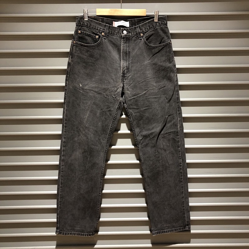 楽天市場】リーバイス Levi's 505 ブラック デニム パンツ ストレート