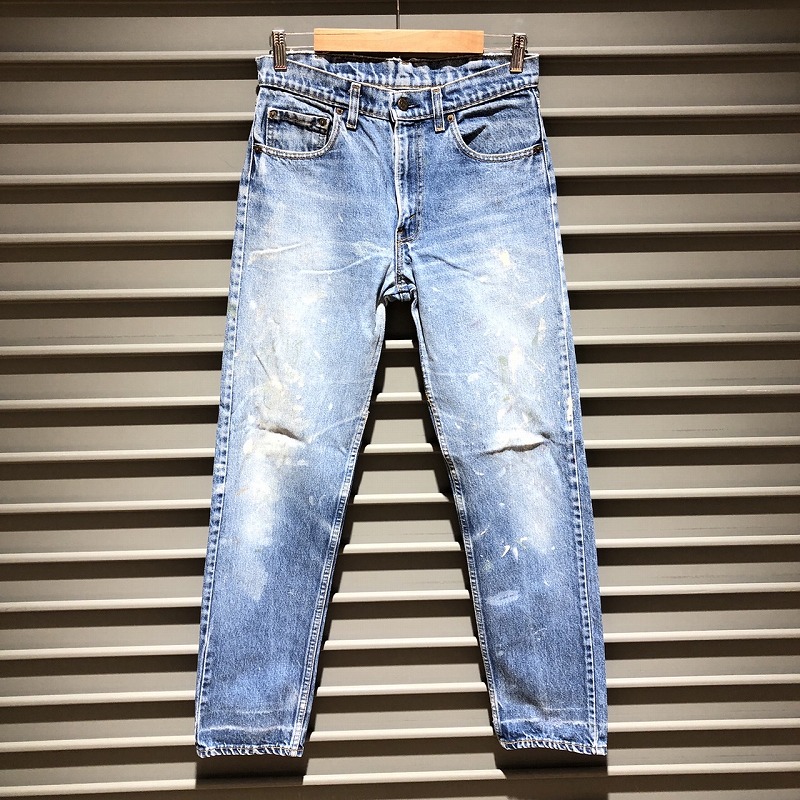 色落ち抜群　80s ビンテージ　Levi’s 505 アメリカ製　USA ヒゲ 色落ち抜群 80s USA製 Levi's 501 リーバイス 505 70s W32 デニム