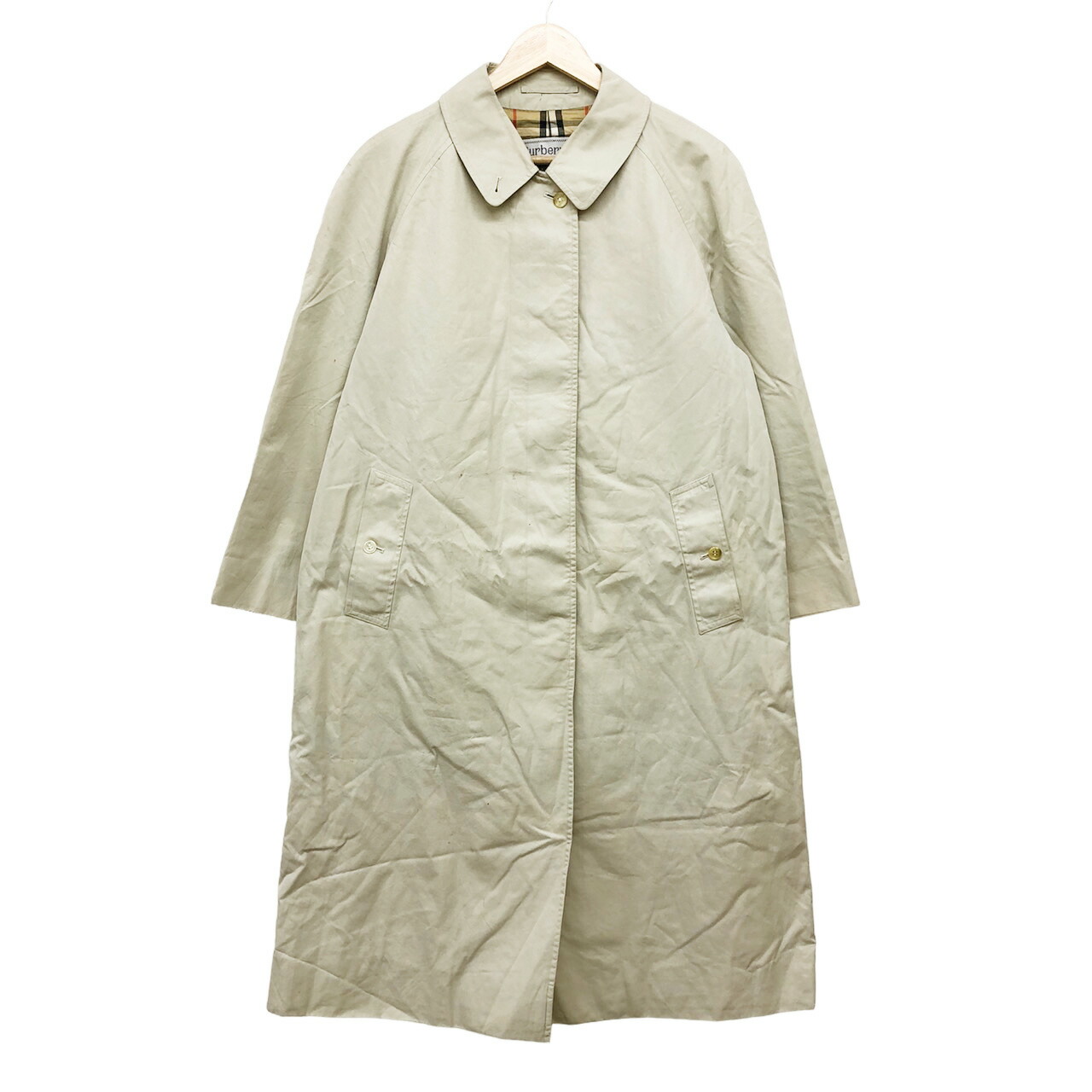 楽天市場】【中古】BURBERRYS ライナー付ステンカラーコート MARUZEN