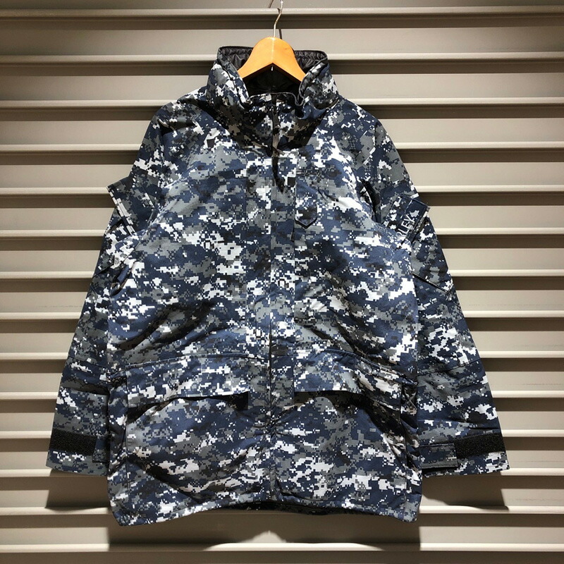 米軍実物　デジタルカモ M ナイロン上下セット　MRSABUM RAINSUIT 楽天市場】08年製 □ 米軍実物 US NAVY デジタルカモ TYPE1 迷彩