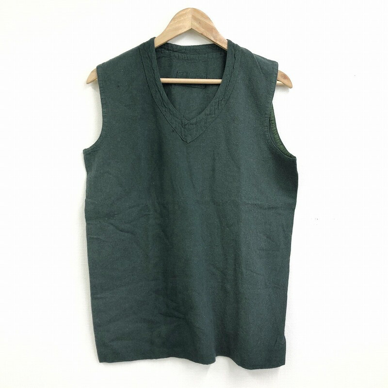 ☆今だけ価格☆【新品未使用】OUTIL ウティ ウールリネンベスト 3b99591d26015fe686ffadd7513967
