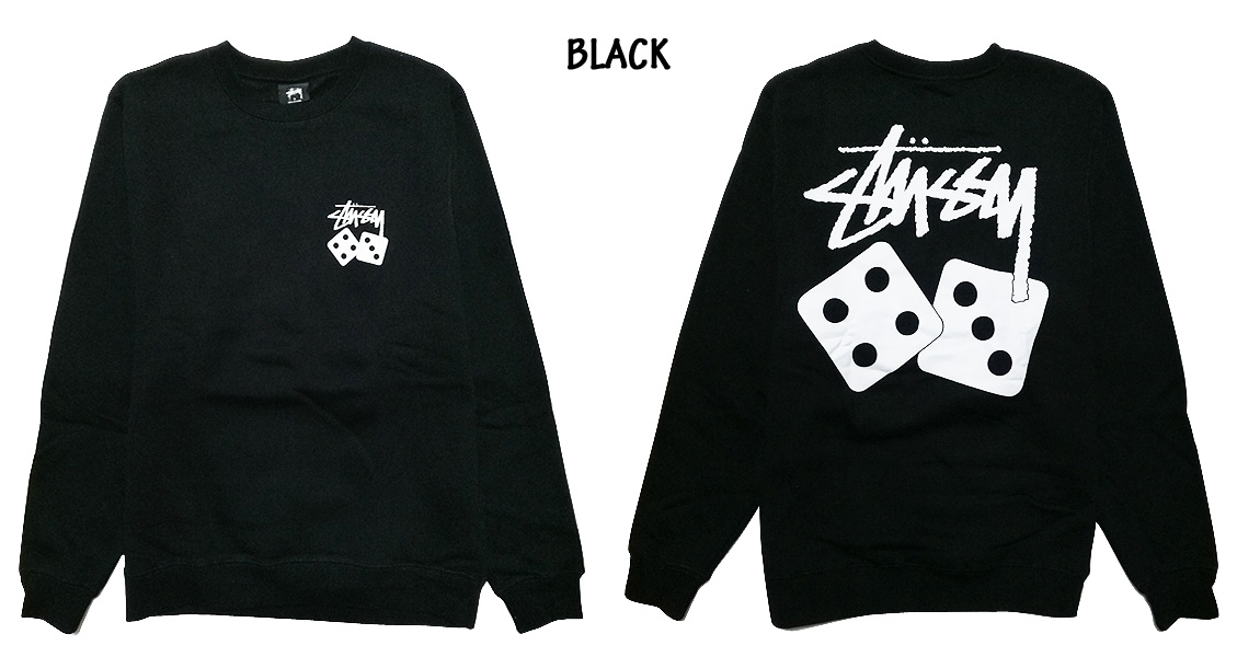 希少】Stussy ステューシー スウェット XL ダイス サイコロ グレー