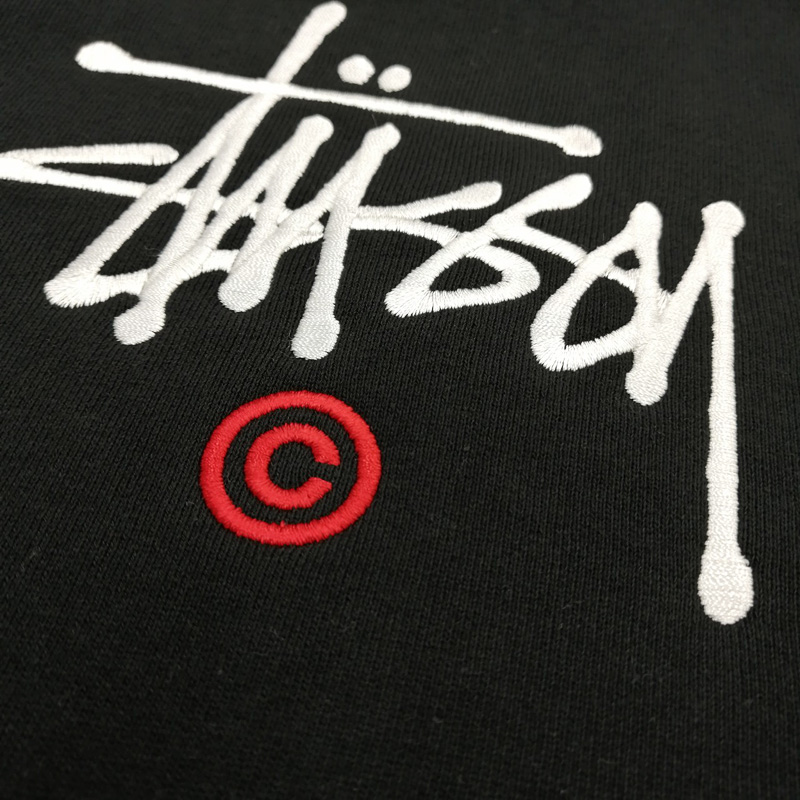 驚きの価格が実現 ステューシー Stussy スウェット パーカー フーディー ベーシックロゴ コピーライト 刺繍 アップリケ Copyright Applique Hoodie ブラック グレー S M L Xl 新品 Mellow Usa企画 プルオーバー Www Tonna Com