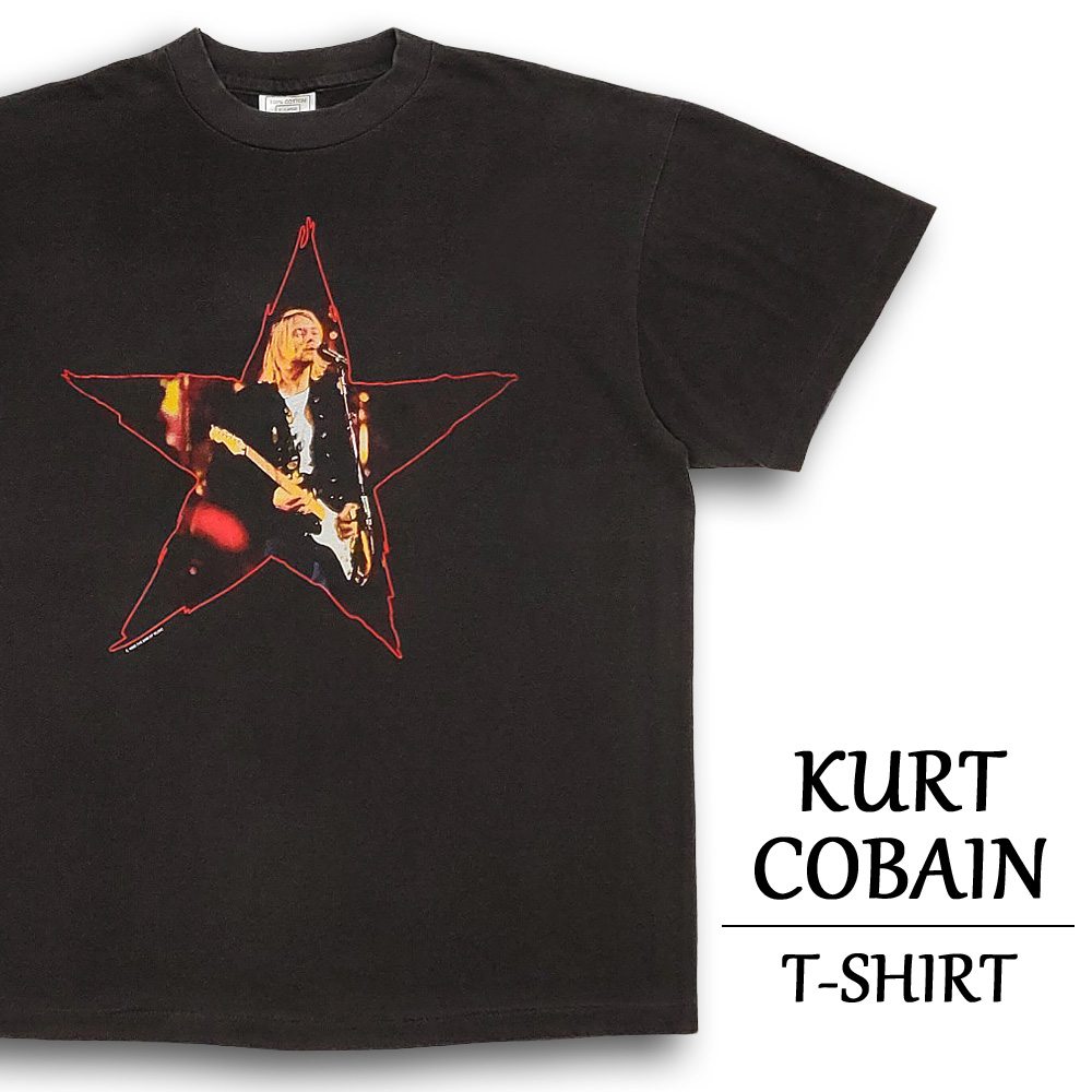 2007 NIRVANA カート コバーン バンド 追悼 Tシャツ Kurt Cobain / カート・コバーン 追悼 Tシャツ ニルヴァーナ | craif