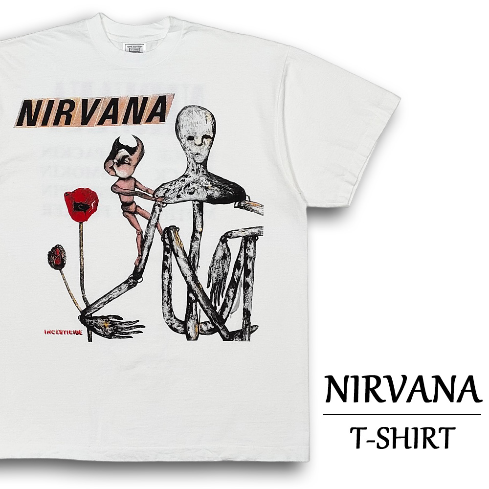 NIRVANA ニルバーナ INCESRICIDE T XL シングル USA 楽天市場】ニルヴァーナ・NIRVANA・INCESTICIDE・U.S.A.版・後