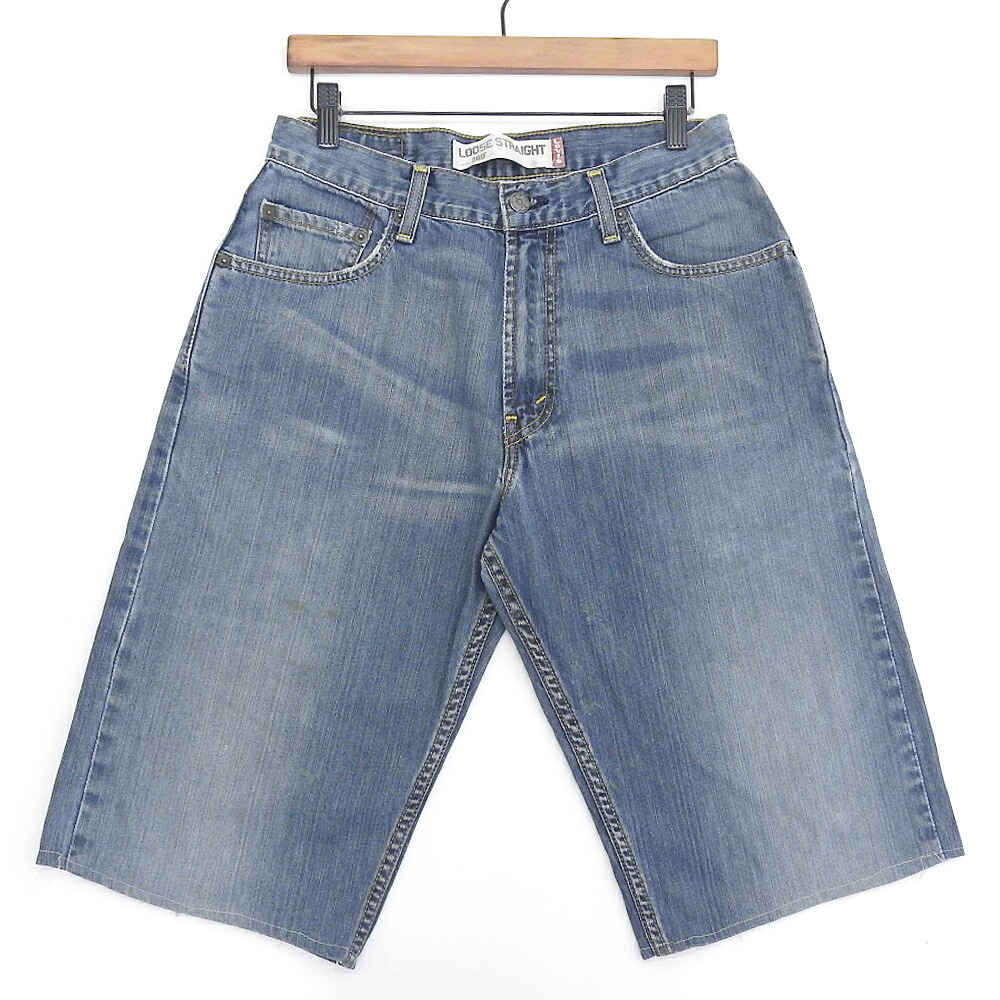 levi's 569 denim shorts