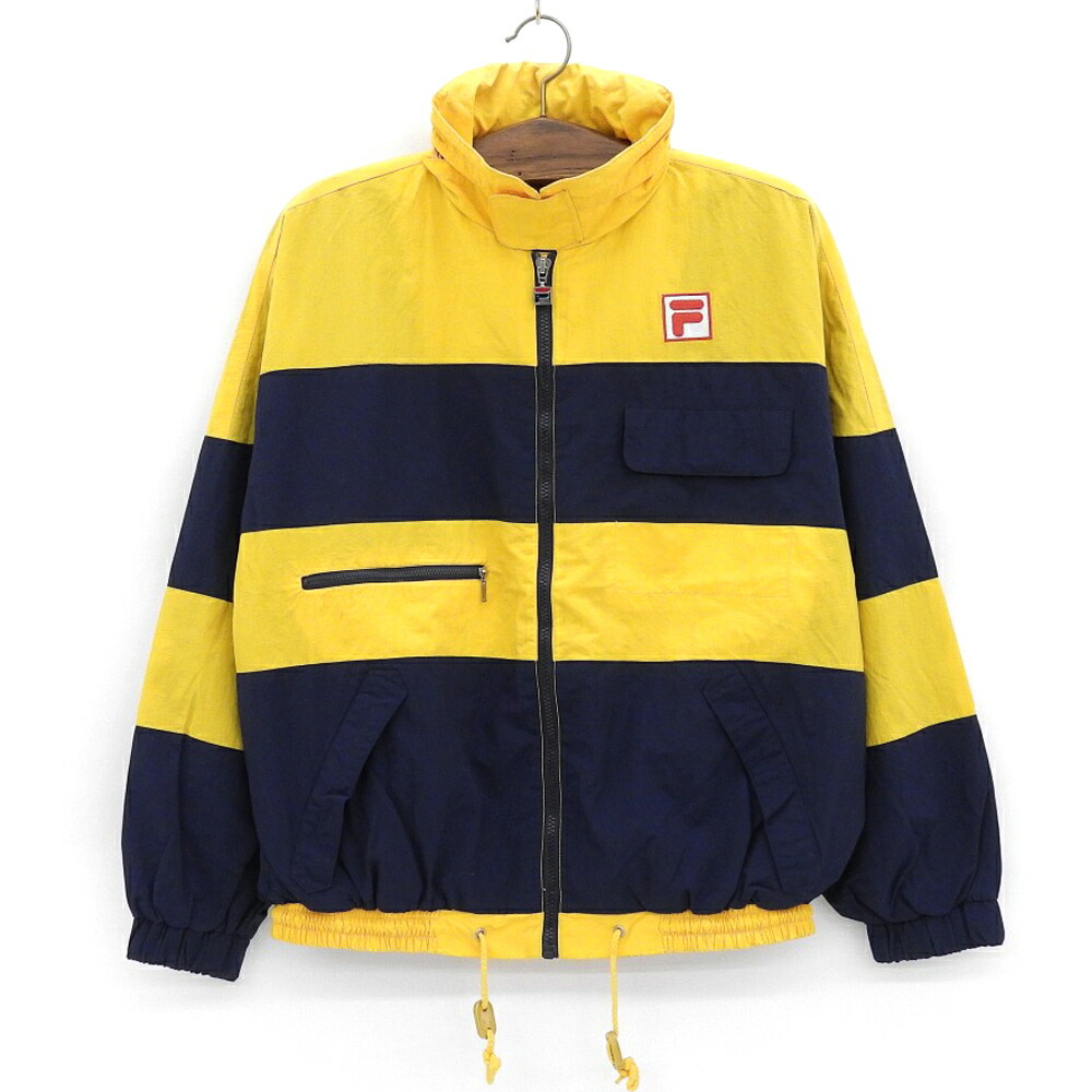 楽天市場】古着 FILA フィラ 90s ロゴ 長袖 ハーフジップ