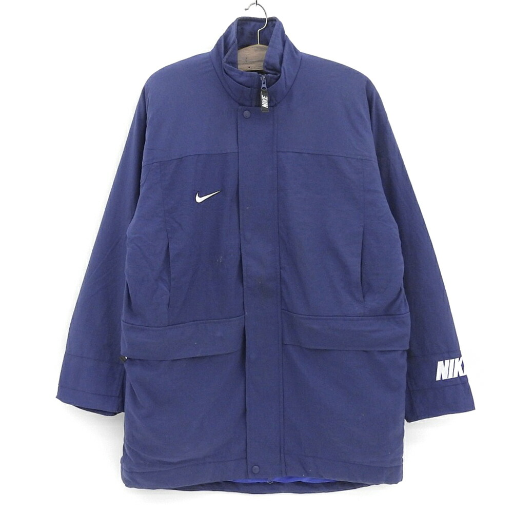 古着 90s NIKE リバーシブル キルティング 中綿 ボンバージャケット 楽天市場】90s 初期 銀タグ □ NIKE ナイキ ビッグ スウォッシュ