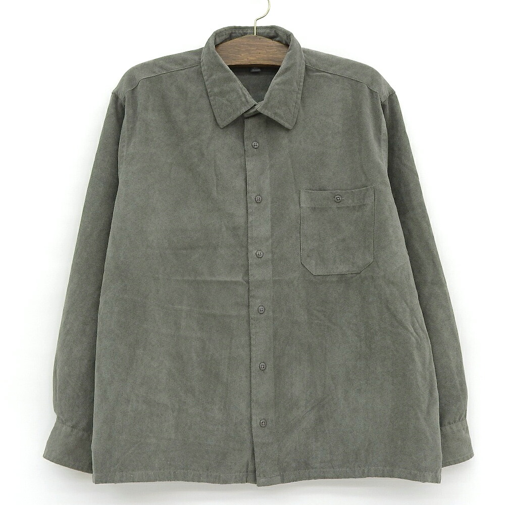 楽天市場】90s Croft&Barrow 本革 スエード レザー 長袖 シャツ