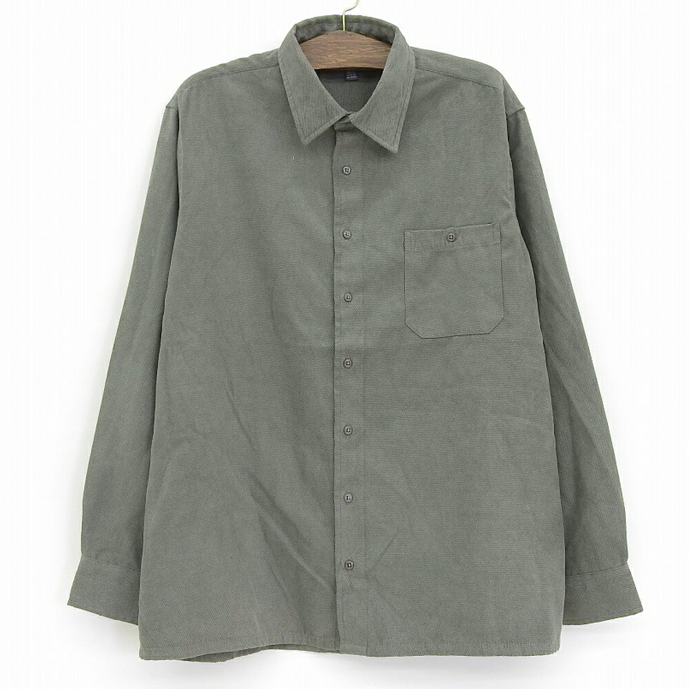楽天市場】90s Croft&Barrow 本革 スエード レザー 長袖 シャツ