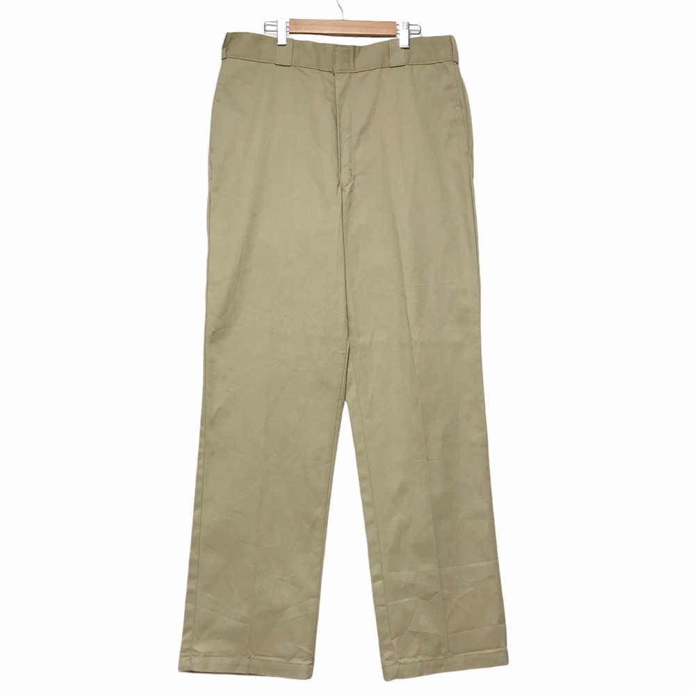 Dickies USA製 874 ワークパンツ カーキ ベージュ W34-