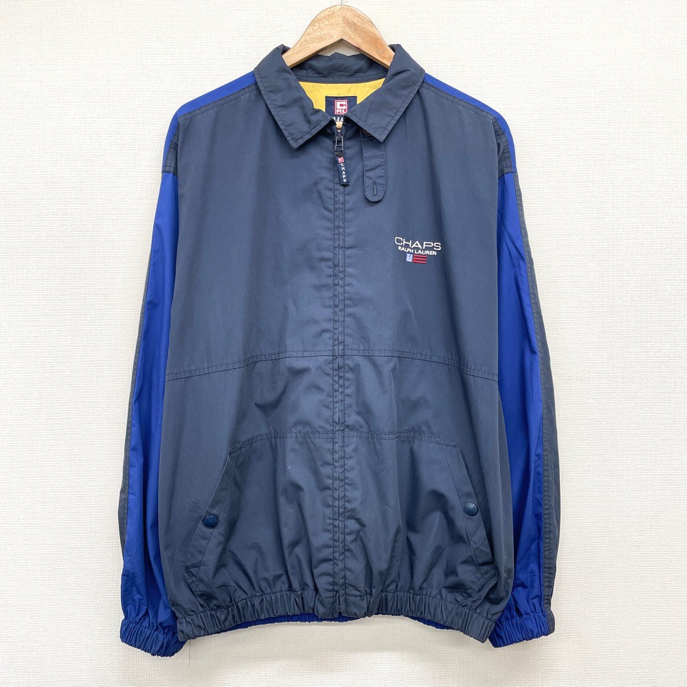 レア タグ付き新品 デッド CHAPS チャップス レザー ジャケット ブルゾン 20210610-4396-aq6hnj.jpg