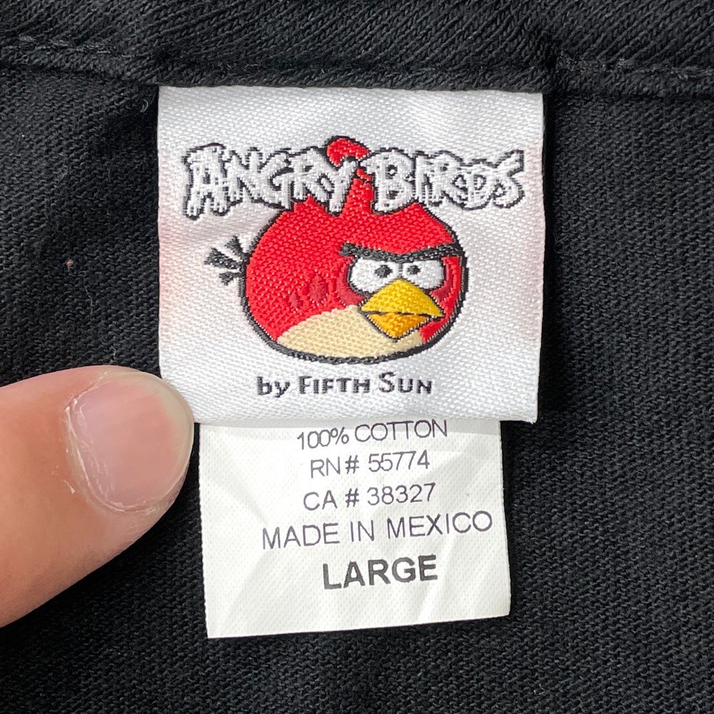 売上実績no 1 アングリー バード Angry Birds By Fifth Sun Tシャツ 半袖 キャラクター プリント サイズ Giuseppedelduca It
