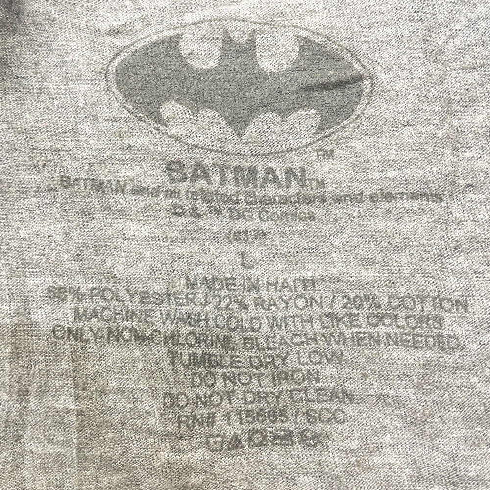おまけ付 バットマン Batman リンガー Tシャツ ロゴ 刺繍 半袖 サイズ Www Yourrequestentertainment Com