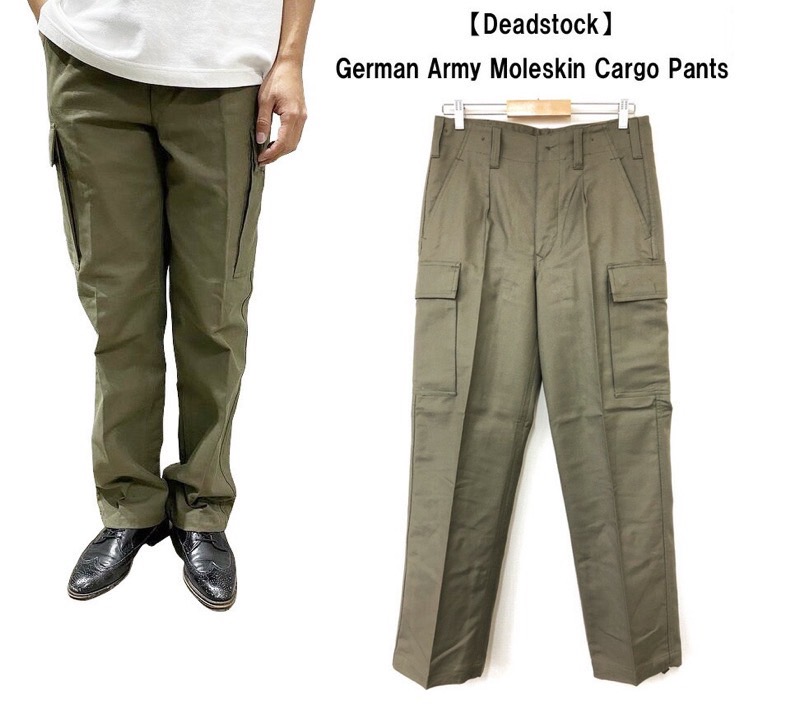 【楽天市場】【Deadstock】90's German Army Moleskin Cargo Pants ドイツ軍 モールスキン カーゴ