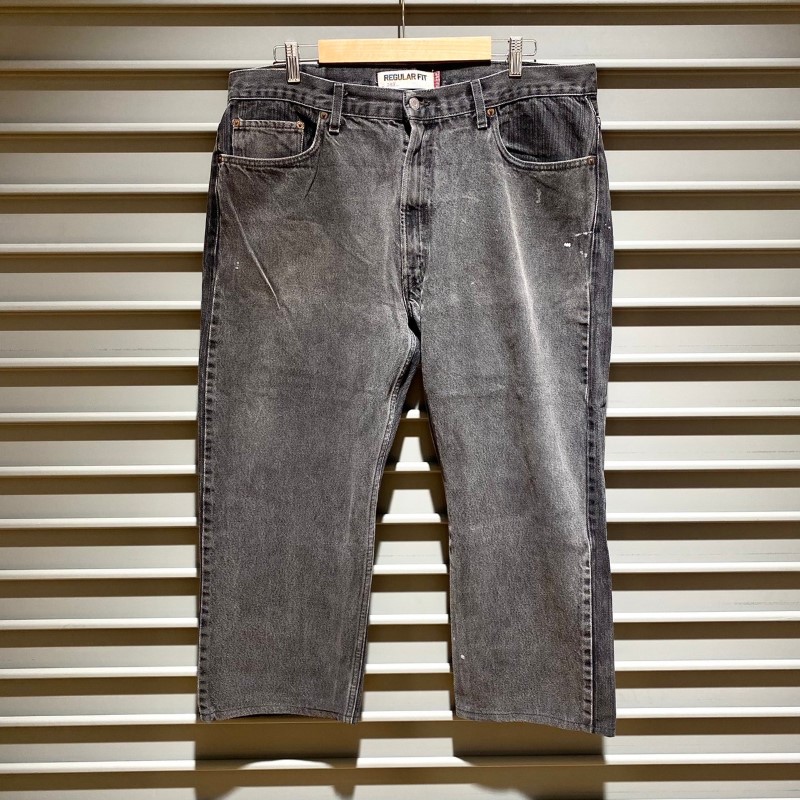 楽天市場】Levi'sリーバイス 505 ブラック デニムパンツ