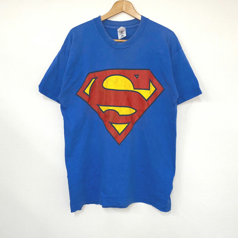 楽天市場】【中古】【古着】 Superman 半袖 プリント Tシャツ XL