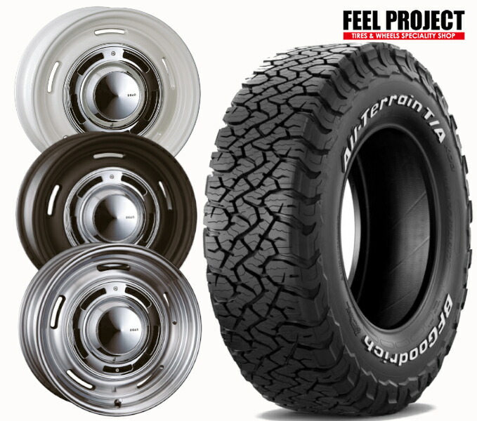 【タイヤ交換可能】送料無料 DEAN CROSS COUNTRY ＆ BFグッドリッチ KO3 265/65R17 265/65-17 ホイール 4本セット 158,500円