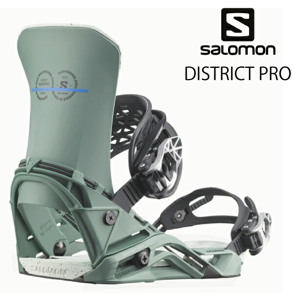スノーボード 25 salomon district L SALOMON サロモン DISTRICT スノーボード バインディング ビンディング