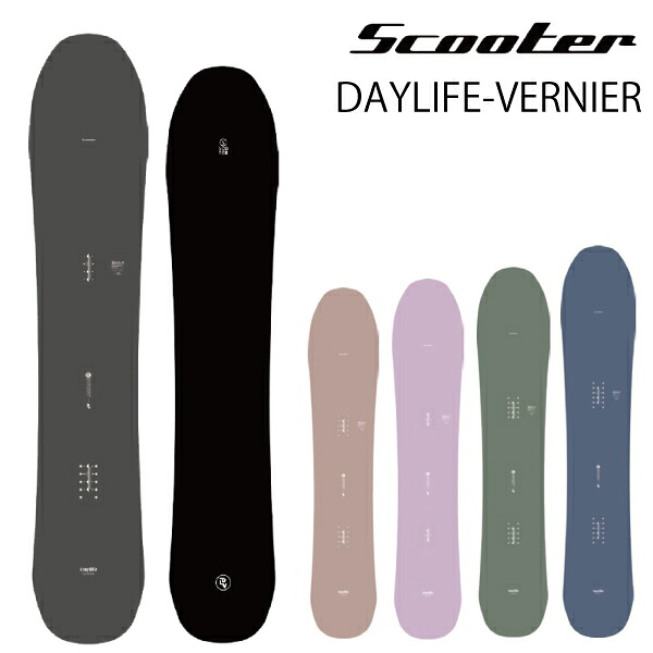 【26-27 SCOOTER DAYLIFE-VERNIER スクータ デイライフバーニア】 スノーボード 板 メンズ レディース