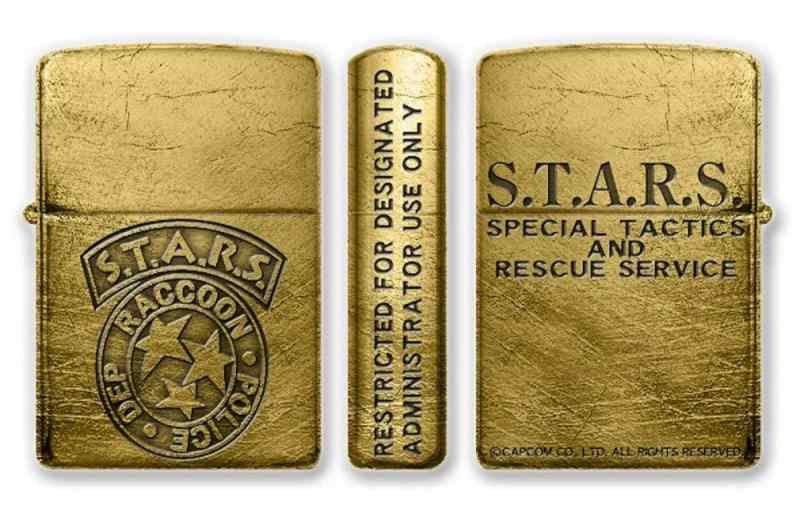 バイオハザード Zippo 「S.T.A.R.S.」画像