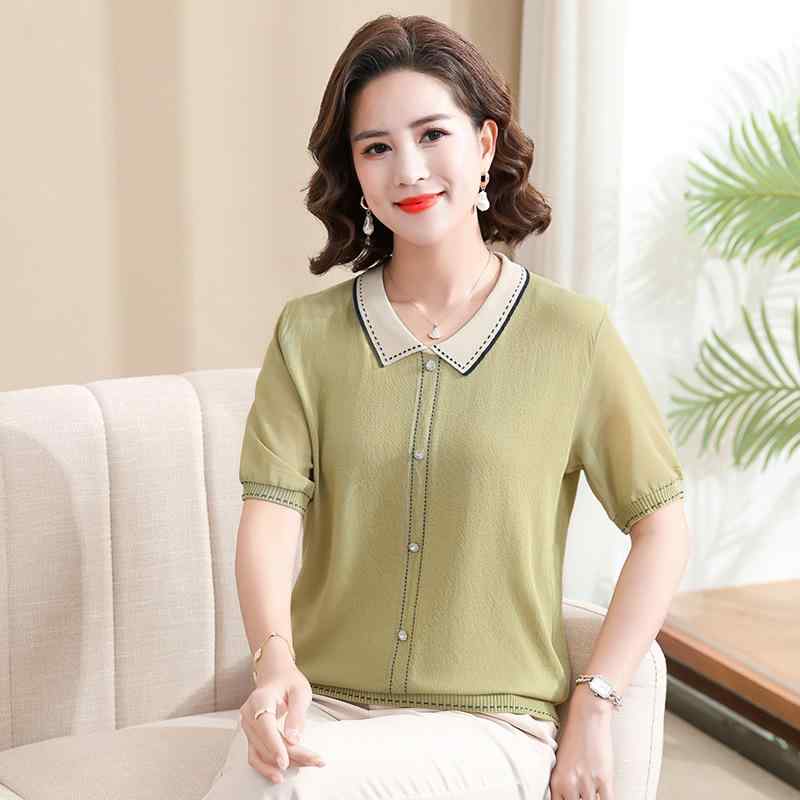 Tシャツ レディース 夏用 短袖 接触冷感 薄手 インナー ニット トップス 日常使い 吸湿速乾 軽量 カジュアル 伸縮性 コットン混 ベーシック レイヤード