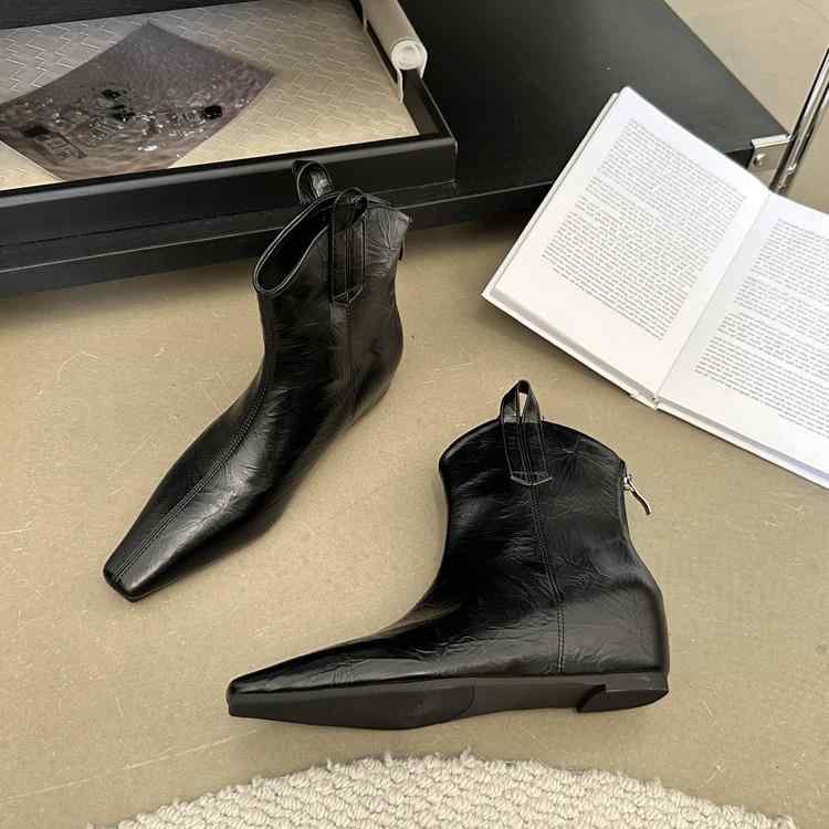 レディース 秋冬 チェルシーブーツ ポインテッドトゥ 内増高 ショート丈 伸縮性 スリムシルエット Vカット 弾力素材 女性用 短ブーツ スタイリッシュ 歩きやすい 細身