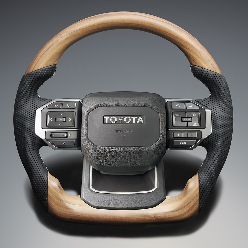 楽天市場】ランドクルーザー 250 系 専用 ステアリング ハンドル ガン