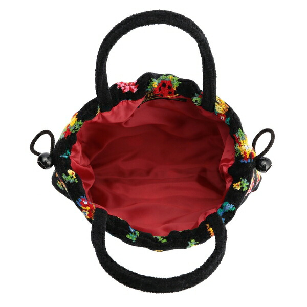 楽天市場 フェイラー公式 Feiler ハイジ 手付き巾着バッグ 黒 He フェイラー公式オンラインショップ