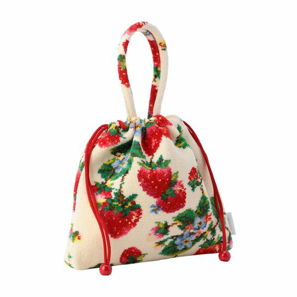 楽天市場 フェイラー公式 Feiler ストロベリーフィールド 手付き巾着バッグ Stf フェイラー公式オンラインショップ