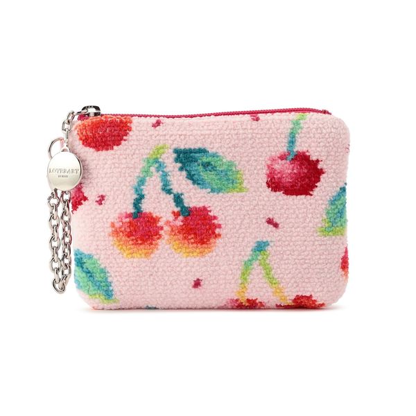 楽天市場】フェイラー公式/LOVERARY チェリードット 舟型ポーチM L/CRD