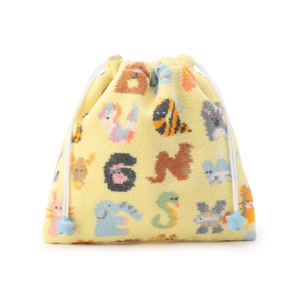 FEILER フェイラー オムスビコロリン　マチ付き巾着 楽天市場】フェイラー公式/LOVERARY オムスビコロリン マチ付き巾着 L