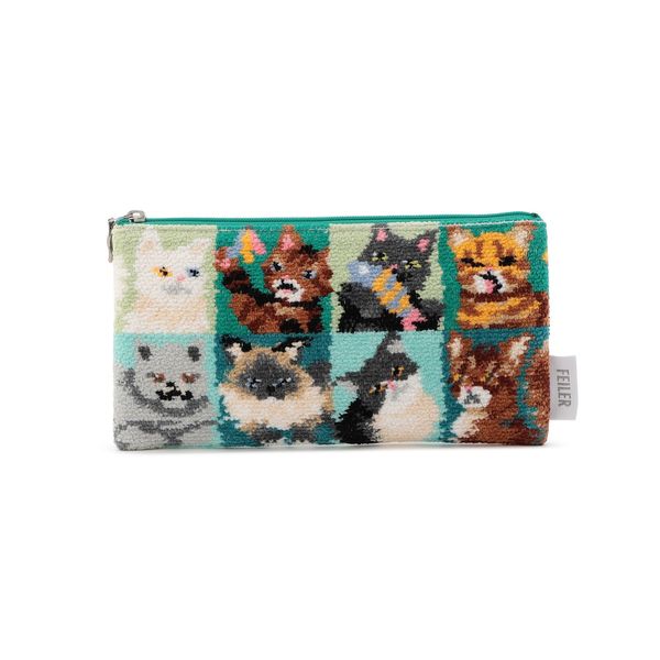 FEILER ラブラリープリティーキャッツ　キー&カードポーチ　フェイラー ラブラリープリティーキャッツ キー&カードポーチ L/LCT-213094