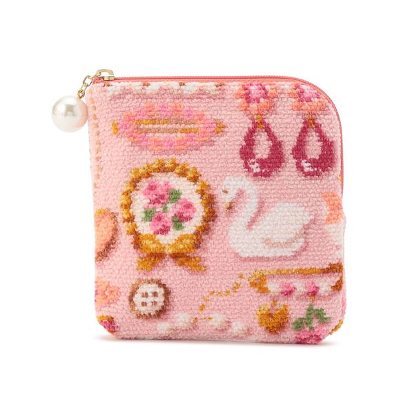 楽天市場】フェイラー公式/LOVERARY ストロベリードット 巾着 L/STD