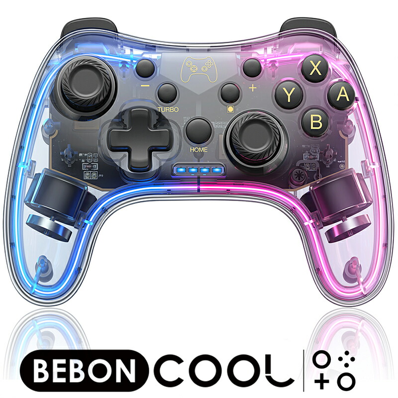 機能満載】プロコン スイッチ コントローラー BEBONCOOL switch 有機el