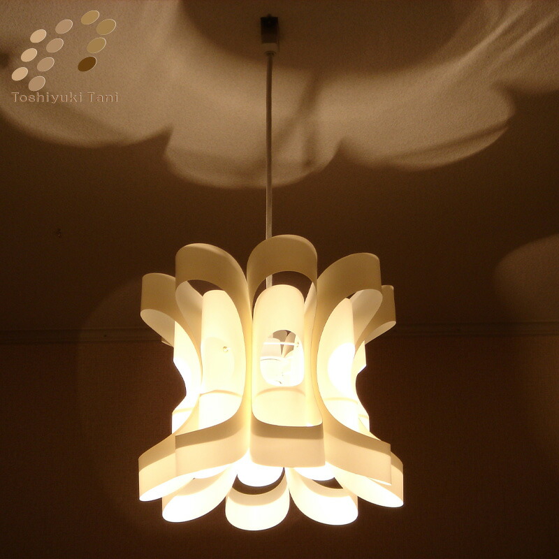楽天市場】照明作家 谷俊幸P.P.SHADE HANA花天井照明引掛シーリング