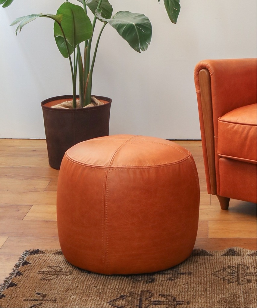 ACME Furniture（アクメファニチャー）OAKS LEATHER STOOL SMOOTH LEATHER 2ND（オークスレザースツールスムース）