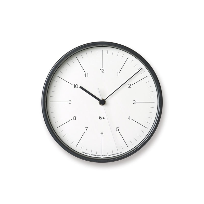 Lemnos（レムノス） RIKI STEEL CLOCK（リキ スチール クロック）重量610gタイプ［電波時計］｜FELICE店