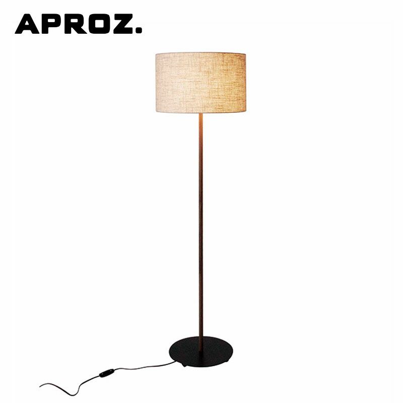 【日本製】APROZ アプロス：CLAUDO（ファブリックフロアライト1灯 日本製】APROZ アプロス：CLAUDO（ファブリックフロアライト1灯 来そ