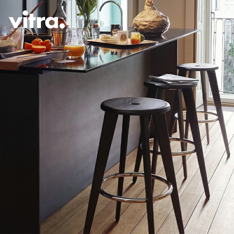 Vitra（ヴィトラ）Tabouret Haut（タブレ オウ）スツールJean Prouve（ジャン・プルーヴェ）デザイン｜FELICE店
