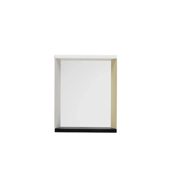 楽天市場】ポラダ ENIGMA ウォールミラー 木製 チェリー 壁掛け 鏡