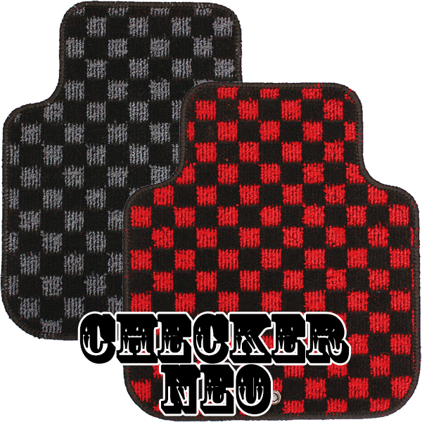 Felice Vita Floor Mat Checker Neo Front Seat One Piece Of