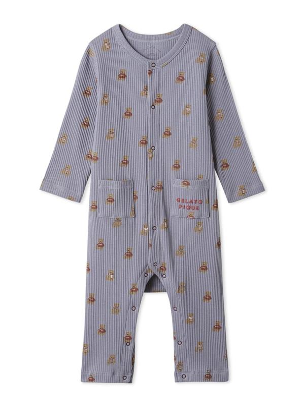 楽天市場】[ジェラート ピケ] BABYカビゴンロンパース