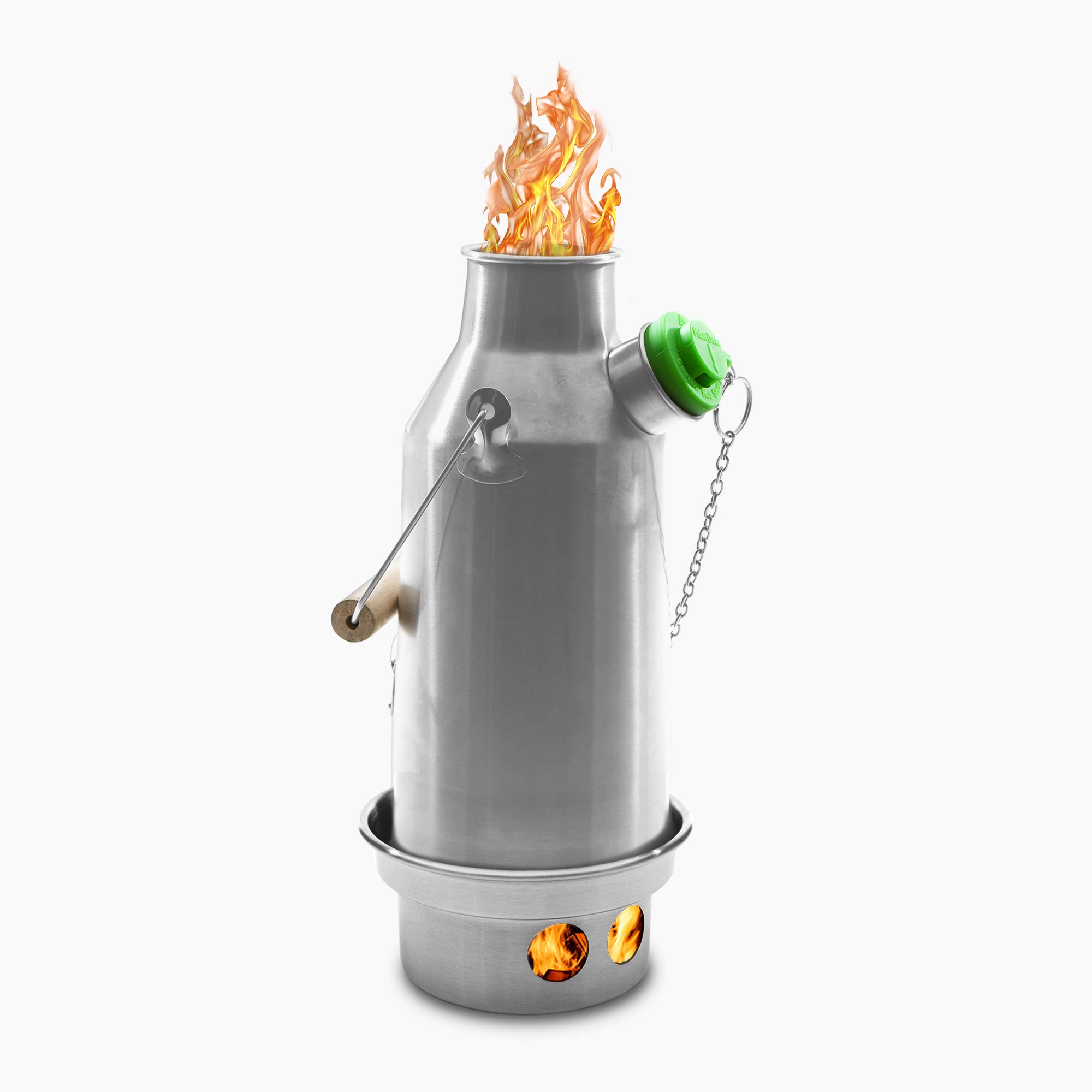 ケリーケトル(Kelly Kettle) トレッカー0.6L ステンレス|felicitastore