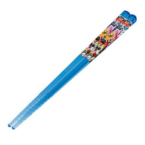 小森樹脂 機界戦隊ゼンカイジャー 透明すべり止箸 16.5cm ブルー 16.5cm 155960画像